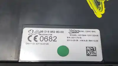 Автозапчастина б/у електронний модуль для citroen ds5 1.6 hdi 110 посилання на oem iam 1608421980  9801695280