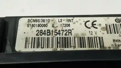 Peça sobressalente para automóvel em segunda mão módulo eletrônico por renault zoe (bfm_) zoe referências oem iam 284b15472r 284b15472r 
