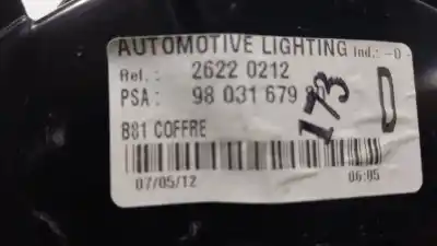 Автозапчастина б/у внутрішній правий завод для citroen ds5 1.6 hdi 110 посилання на oem iam 9803167980  98031679