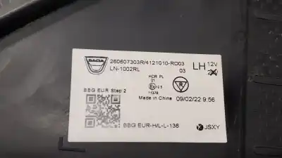 Автозапчастина б/у лівий передній пилот для dacia spring ev (b6m1) посилання на oem iam 260607303r  260607303r