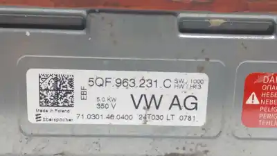 Peça sobressalente para automóvel em segunda mão módulo eletrônico por cupra formentor (km7) 1.4 e-hybrid referências oem iam 5qf819013e  5qf963231c