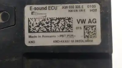 Second-hand car spare part electronic module for cupra formentor (km7) 1.4 e-hybrid oem iam references 3q0035335e  3q0035335e