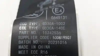 Автозапчасти б/у задний левый ремень безопасности за mg rover mg zs suv 1.5 vti ссылки oem iam   10242536