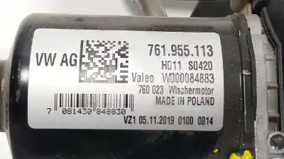 Автозапчастина б/у двигатель передніх склоочисників для porsche cayenne (9ya) 3.0 e-hybrid awd (9yaae1) посилання на oem iam pab955023b  761955113