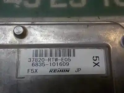 Автозапчастина б/у ебу контролер двигуна для honda cr-z (szt) 1.5 cat посилання на oem iam 37820rtwe05 6835101609 37820rtwe05