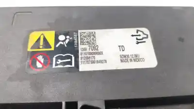 Автозапчасти б/у блок управления подушками безопасности за opel corsa e (x15) 1.4 (08, 68) ссылки oem iam 13597092  13597092