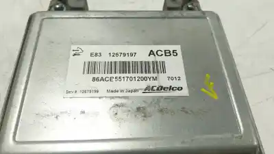 Peça sobressalente para automóvel em segunda mão módulo eletrônico por opel corsa e (x15) 1.4 (08, 68) referências oem iam 12679199  12679197