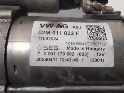 Автозапчасти б/у двигатель запускается за seat arona (kj7, kjp) 1.0 tsi ссылки oem iam 02m911022f 02m911022f 