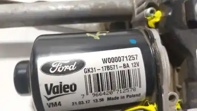 Second-hand car spare part front windshield wiper motor for ford transit v363 furgón (fcd, fdd) 2.0 ecoblue oem iam references 2682132 gk3117b571ba 