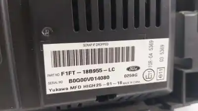 Recambio de automóvil de segunda mano de pantalla multifuncion para ford focus iv (hn) 1.0 ecoboost referencias oem iam   f1ft18b955lc
