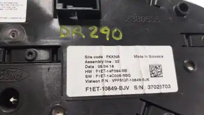 Peça sobressalente para automóvel em segunda mão quadrante por ford focus iii 1.0 ecoboost referências oem iam 2303634  f1et10849bjv