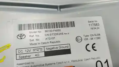 Автозапчасти б/у gps-навигационная система за toyota c-hr (_x1_) 1.8 hybrid (zyx10_, zyx11_) ссылки oem iam 86100f4052  86100f4052
