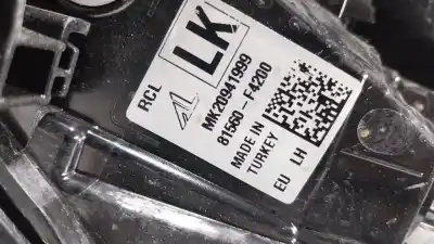Second-hand car spare part left tailgate light for toyota c-hr (_x1_) 1.8 hybrid (zyx10_, zyx11_) oem iam references 81561f4200 81560f4200 