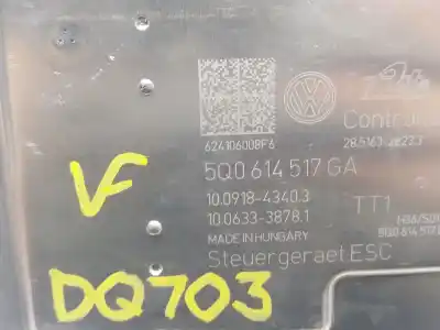 Автозапчастина б/у абс для seat tarraco (kn2) 2.0 tdi посилання на oem iam 5q0614517ga  5q0614517ga