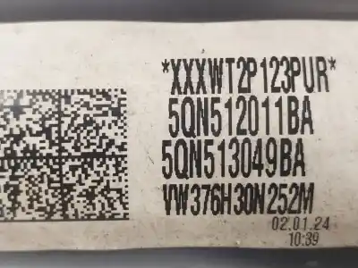 Автозапчастина б/у правий задній амортизатор для seat tarraco (kn2) 2.0 tdi посилання на oem iam 5qn513049ba  5qn512011ba