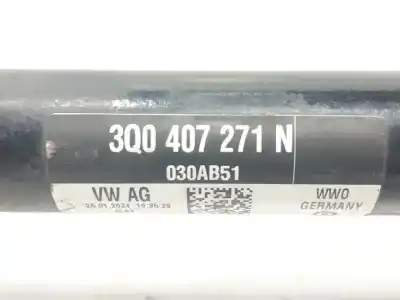 Автозапчасти б/у передняя левая трансмиссия за seat tarraco (kn2) 2.0 tdi ссылки oem iam 3q0407271n 3q0407271n 