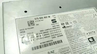 Tweedehands auto-onderdeel audiosysteem / radio-cd voor seat tarraco (kn2) 2.0 tdi oem iam-referenties 575035862m 575035862m 