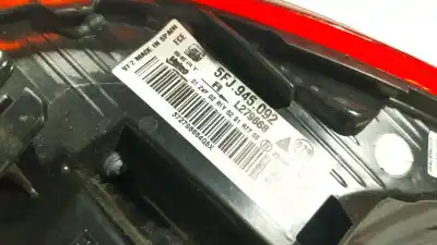 Second-hand car spare part right tailgate light for seat tarraco (kn2) 2.0 tdi oem iam references 5fj945092  5fj945092