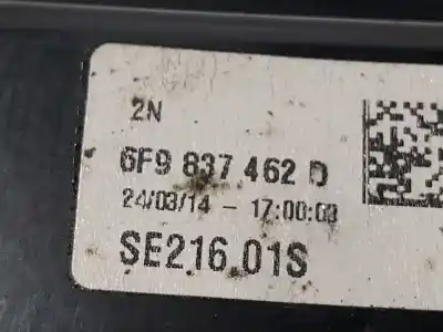 Second-hand car spare part passenger side right window regulator for seat arona (kj7, kjp) 1.0 tsi oem iam references 6f9837462d  6f9837462d