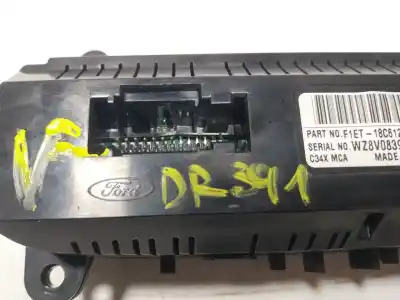 Second-hand car spare part climate control for ford focus iii 1.0 ecoboost oem iam references 2376689  f1et18c612dj