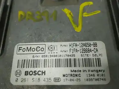 Second-hand car spare part ecu engine control for ford focus iii 1.0 ecoboost oem iam references 1920995  h1fa12a650bb