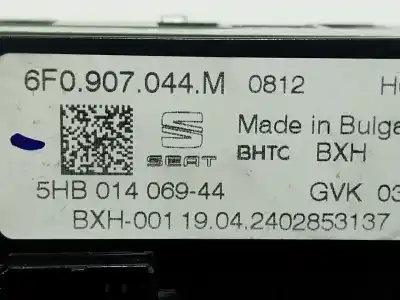Автозапчасти б/у климат-контроль за seat arona (kj7, kjp) 1.0 tsi ссылки oem iam 6f0907044m  6f0907044m