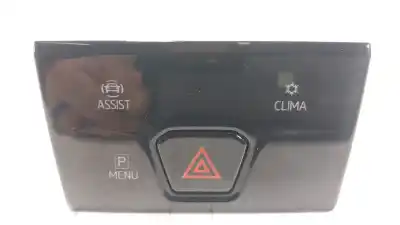 Peça sobressalente para automóvel em segunda mão INTERRUPTOR 4 PISCAS - EMERGÊNCIA por VOLKSWAGEN CADDY V FURGONETA/MONOVOLUMEN (SBA, SBH) 2.0 TDI BMT Referências OEM IAM   