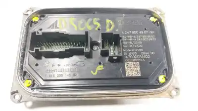 Second-hand car spare part xenon headlights control unit  for mercedes-benz cla (c118) cla 200 (118.387) oem iam references a2479004907