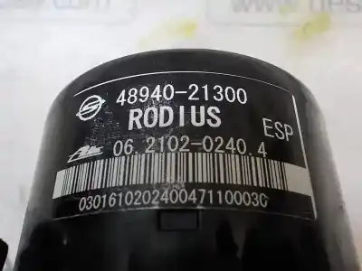 Автозапчастина б/у абс для ssangyong rodius 2.7 turbodiesel cat посилання на oem iam   