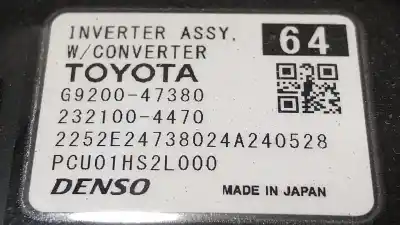 Автозапчасти б/у преобразователь мощности за toyota c-hr (_x1_) 1.8 hybrid (zyx10_, zyx11_) ссылки oem iam g92a047210  g920047380