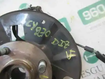 Second-hand car spare part front left knuckle for mazda 2 (de_, dh_) 1.3 (de3fs) oem iam references d65133031a  