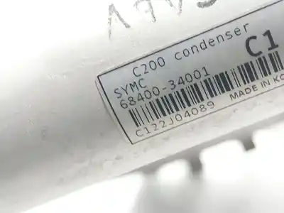 Peça sobressalente para automóvel em segunda mão condensador de ar condicionado por ssangyong korando (ck) 2.2 xdi referências oem iam   6840034001