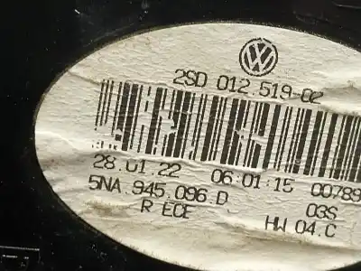 Second-hand car spare part right tailgate light for volkswagen tiguan (ad1, ax1) 1.5 tsi oem iam references 5na945096d  5na945096d