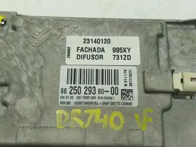 Автозапчасти б/у многофункциональный дисплей за citroen grand c4 spacetourer (3a_, 3e_) 1.6 bluehdi 120 ссылки oem iam 9825029380 9825029380 