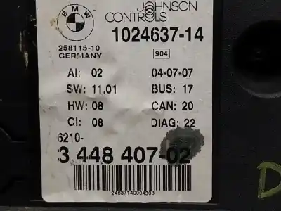 Pezzo di ricambio per auto di seconda mano pannello degli strumenti per bmw x3 (e83) 3.0 sd riferimenti oem iam 62103451590  344840702