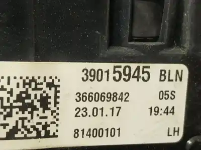 Автозапчасти б/у левый задний фонарь за opel astra k (b16) 1.6 cdti (68) ссылки oem iam 39015945  39015945