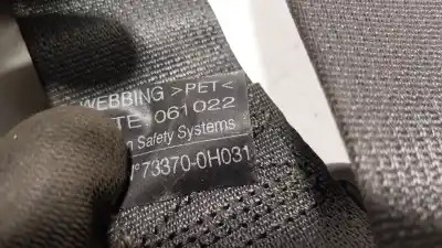 Автозапчасти б/у задний левый ремень безопасности за toyota aygo x (_b7_) 1.0 vvt-i (kgb70) ссылки oem iam 733700h031c1  733700h031