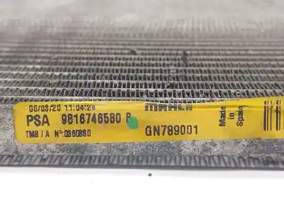 Peça sobressalente para automóvel em segunda mão condensador de ar condicionado por opel combo e tour / life (k9) 1.5 referências oem iam  9816746580 