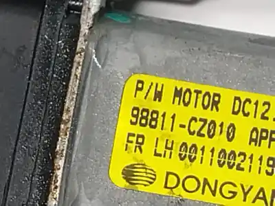 Peça sobressalente para automóvel em segunda mão elevador de vidros dianteira esquerda por ssangyong korando (ck) 2.0 e-xdi referências oem iam   