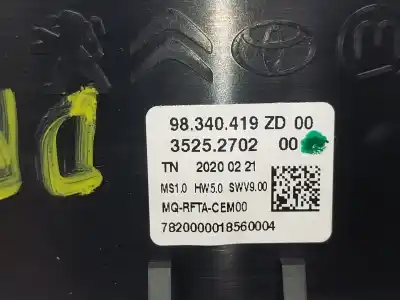 Peça sobressalente para automóvel em segunda mão comando de sofagem (chauffage / ar condicionado) por opel combo e tour / life (k9) 1.5 referências oem iam   98340419zd