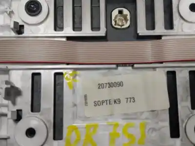 Second-hand car spare part multifunction display for opel combo e tour / life (k9) 1.5 oem iam references  9830426480 