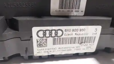 Автозапчастина б/у панель інструментів для audi a1 (8x1, 8xk) 1.4 tfsi посилання на oem iam 8x0920930  8x0920930