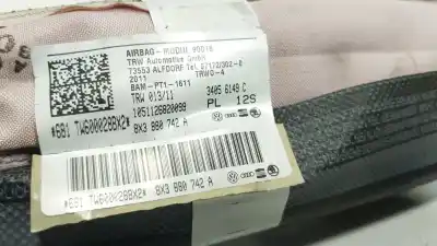 Автозапчастина б/у передня права подушка безпеки для audi a1 (8x1, 8xk) 1.4 tfsi посилання на oem iam 8x3880742a  8x3880742a