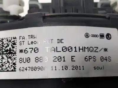 Автозапчасти б/у передняя левая подушка безопасности за audi q3 (8ub, 8ug) 2.0 tdi quattro ссылки oem iam 8u0880201e  8u0880201e