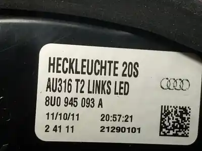 Автозапчасти б/у левый задний фонарь за audi q3 (8ub, 8ug) 2.0 tdi quattro ссылки oem iam 8u0945093a  8u0945093a
