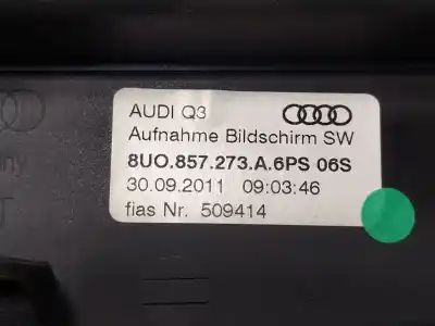 Автозапчасти б/у многофункциональный дисплей за audi q3 (8ub, 8ug) 2.0 tdi quattro ссылки oem iam 8u0919603  8u0857273a