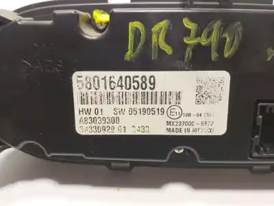 Peça sobressalente para automóvel em segunda mão comando de sofagem (chauffage / ar condicionado) por iveco daily vi furgón 33s15, 35s15, 35c15 referências oem iam   5801640589