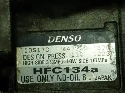Peça sobressalente para automóvel em segunda mão compressor de ar condicionado a/a a/c por iveco daily vi furgón 33s15, 35s15, 35c15 referências oem iam   4472801800