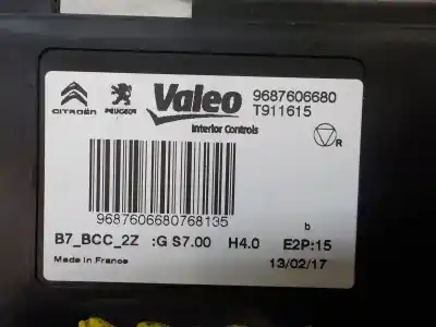 Second-hand car spare part electronic module for citroen c4 lim. feel edition oem iam references 6452w2  9687606680