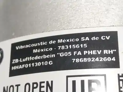 Автозапчастина б/у передній правий амортизатор для bmw x5 (g05, f95) xdrive 40 d mild-hybrid посилання на oem iam 37106892426  78315615